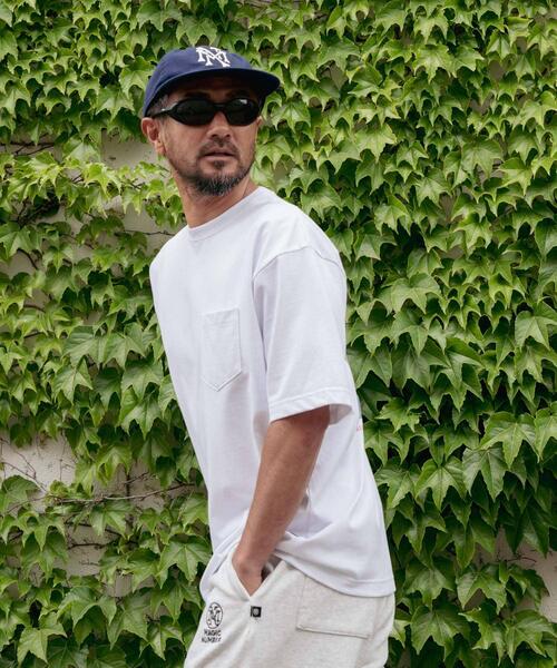 MAGIC NUMBER（マジック ナンバー）の「『別注』UpDRIFT×MAGIC NUMBER×Sonny LabelコラボT2（Tシャツ/カットソー・メンズ・ブルー/ブラック/レッド・SMALL/MEDIUM/LARGE）」の13枚目の写真