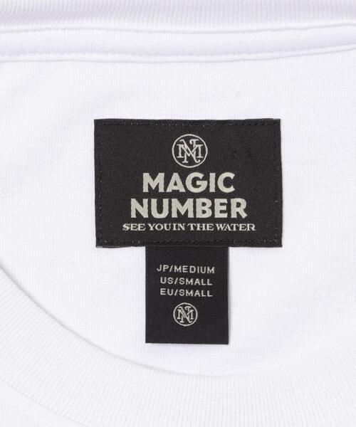 MAGIC NUMBER（マジック ナンバー）の「『別注』UpDRIFT×MAGIC NUMBER×Sonny LabelコラボT2（Tシャツ/カットソー・メンズ・ブルー/ブラック/レッド・SMALL/MEDIUM/LARGE）」の5枚目の写真