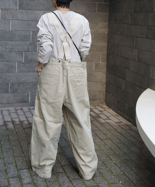 JOURNAL STANDARD LUXE(ジャーナルスタンダード ラックス)の「MATEY's サスペンダーパンツ(その他パンツ・レディース・ベージュ/ブラック・FREE)」の12枚目の写真