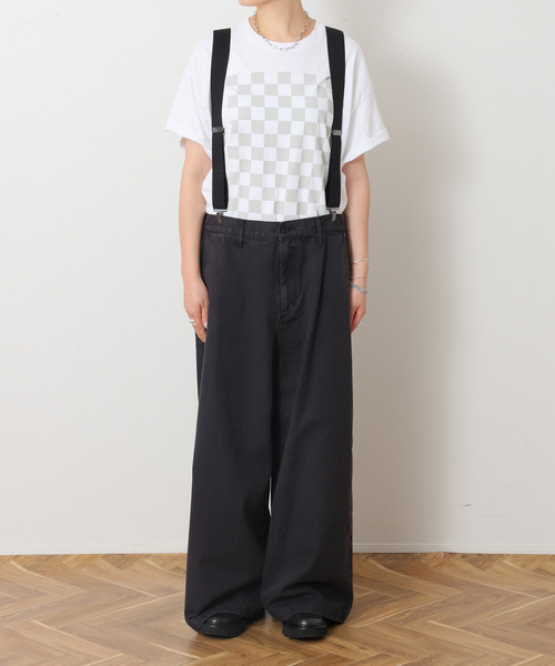 JOURNAL STANDARD LUXE(ジャーナルスタンダード ラックス)の「MATEY's サスペンダーパンツ(その他パンツ・レディース・ベージュ/ブラック・FREE)」の17枚目の写真