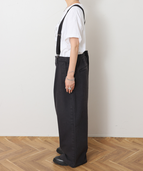JOURNAL STANDARD LUXE(ジャーナルスタンダード ラックス)の「MATEY's サスペンダーパンツ(その他パンツ・レディース・ベージュ/ブラック・FREE)」の18枚目の写真