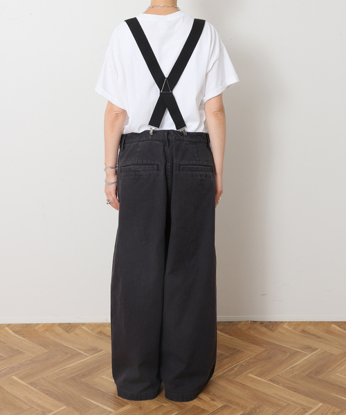JOURNAL STANDARD LUXE(ジャーナルスタンダード ラックス)の「MATEY's サスペンダーパンツ(その他パンツ・レディース・ベージュ/ブラック・FREE)」の19枚目の写真