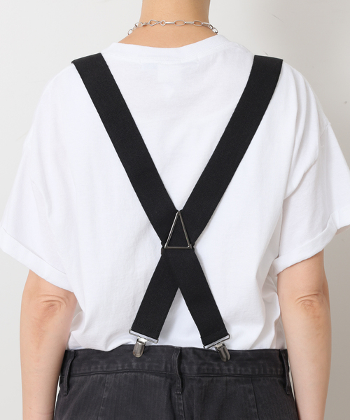 JOURNAL STANDARD LUXE(ジャーナルスタンダード ラックス)の「MATEY's サスペンダーパンツ(その他パンツ・レディース・ベージュ/ブラック・FREE)」の21枚目の写真