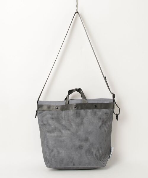 styles（スタイルス）の「[WEEKENDER] REF MESH&TOTE（ショルダーバッグ・メンズ・シルバー・ONE SIZE）」の6枚目の写真
