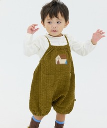 moimoln（モイモルン）の「【セットアップ】フォレストフォックスオーバーオール&長袖Tシャツ（セットアップ）」
