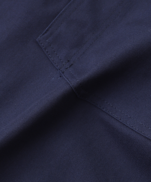 BEN DAVIS(ベンデイビス)の「BEN DAVIS / ベンデイビス SS ST 1/2 Zip Shirt(シャツ/ブラウス・メンズ・ネイビー・LARGE/X-LARGE)」の2枚目の写真