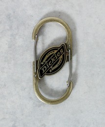 NYLAUS（ナイラス）の「【Dickies/ディッキーズ】S字 キーホルダー ダブルカラビナ ロゴ入り（キーホルダー）」