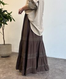 レースティアードスカート