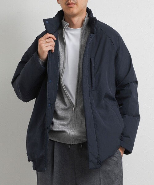 TAION(タイオン)の「【TAION/タイオン】別注 スタンドダウンミドル 26AW(ダウンジャケット/コート・メンズ・ブラック/ベージュ/ダークネイビー・S/M/L/XL)」の3枚目の写真