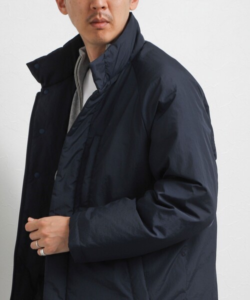 TAION(タイオン)の「【TAION/タイオン】別注 スタンドダウンミドル 26AW(ダウンジャケット/コート・メンズ・ブラック/ベージュ/ダークネイビー・S/M/L/XL)」の9枚目の写真