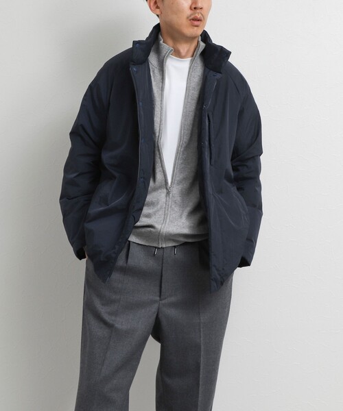TAION(タイオン)の「【TAION/タイオン】別注 スタンドダウンミドル 26AW(ダウンジャケット/コート・メンズ・ブラック/ベージュ/ダークネイビー・S/M/L/XL)」の12枚目の写真