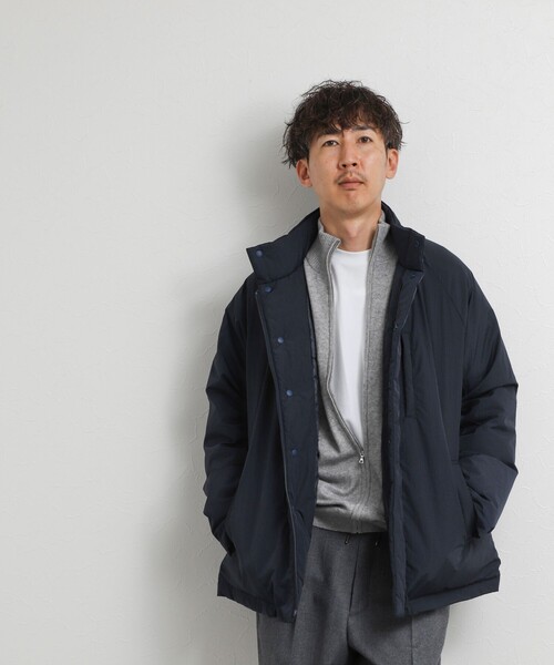 TAION(タイオン)の「【TAION/タイオン】別注 スタンドダウンミドル 26AW(ダウンジャケット/コート・メンズ・ブラック/ベージュ/ダークネイビー・S/M/L/XL)」の15枚目の写真