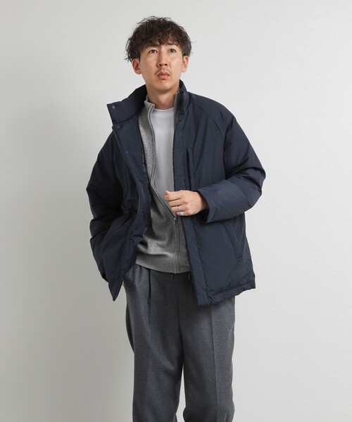 TAION(タイオン)の「【TAION/タイオン】別注 スタンドダウンミドル 26AW(ダウンジャケット/コート・メンズ・ブラック/ベージュ/ダークネイビー・S/M/L/XL)」の16枚目の写真