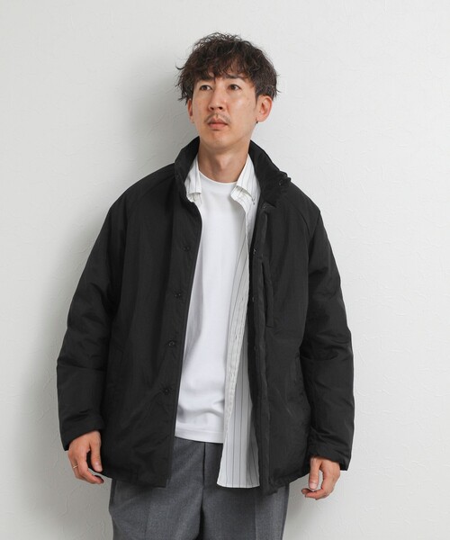 TAION(タイオン)の「【TAION/タイオン】別注 スタンドダウンミドル 26AW(ダウンジャケット/コート・メンズ・ブラック/ベージュ/ダークネイビー・S/M/L/XL)」の19枚目の写真