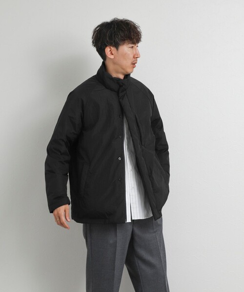 TAION(タイオン)の「【TAION/タイオン】別注 スタンドダウンミドル 26AW(ダウンジャケット/コート・メンズ・ブラック/ベージュ/ダークネイビー・S/M/L/XL)」の21枚目の写真