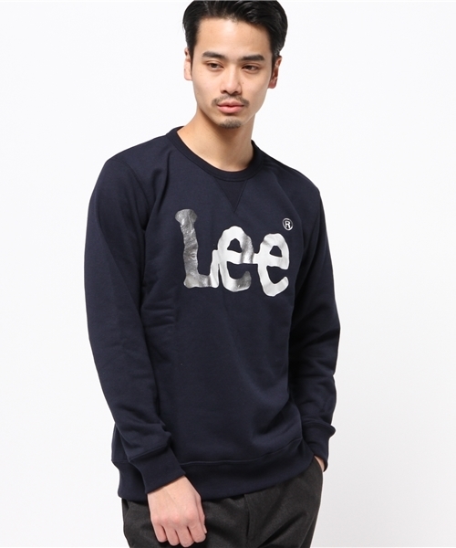 Lee（リー）の「【Lee×CIAOPANICTYPY】コラボビックロゴスウェットプルオーバー（スウェット・メンズ・ネイビー/グレー/ホワイト・LARGE/SMALL/MEDIUM）」の3枚目の写真