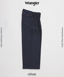 Wrangler（ラングラー）の「《追加》Wrangler / ラングラー 別注 3タック ランチャー ドレススラックス（スラックス）」