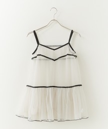 Layered Sheer Mini Dress / レイヤードシアーミニワンピース 2026年 夏 夏服
