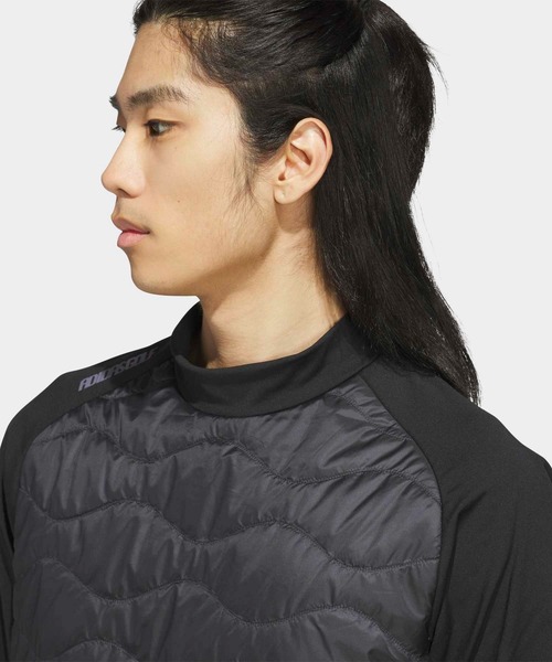 adidas(アディダス)の「クライマウォーム カモフラージュ 中わた入りジャケット 長袖【adidas Golf/アディダスゴルフ】(ブルゾン・メンズ・ブラック・SMALL/LARGE/MEDIUM/X-LARGE/XX-LARGE)」の3枚目の写真