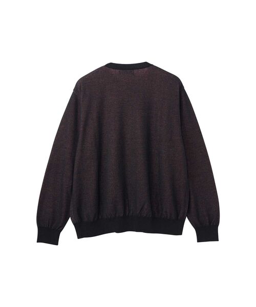 HYSTERIC GLAMOUR(ヒステリックグラマー)の「MOONSHINEジャカード セーター(ニット/セーター・メンズ・ブラック・X-LARGE/LARGE/MEDIUM/SMALL)」の2枚目の写真