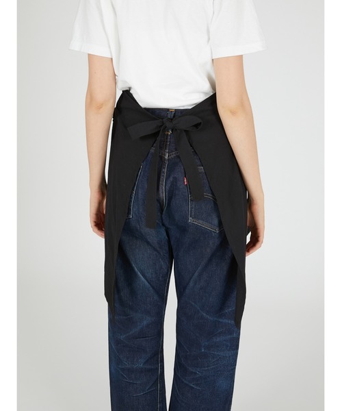 crinkle crinkle crinkle（クリンクルクリンクルクリンクル）の「【 crinkle crinkle crinkle 】 apron gilet blouse / エプロンジレブラウス（シャツ/ブラウス・レディース・ブラック/ホワイト・FREE）」の17枚目の写真