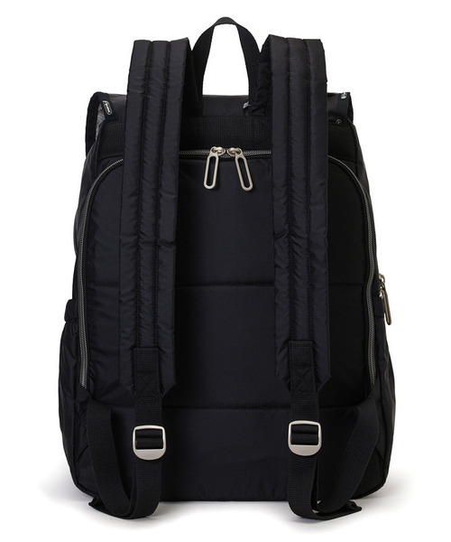 LeSportsac（レスポートサック）の「【Essential Collection×Naoko Okusa】MODERN FLAP BACKPACK3 ブラックC（バックパック/リュック・レディース・ブラック・FREE）」の6枚目の写真