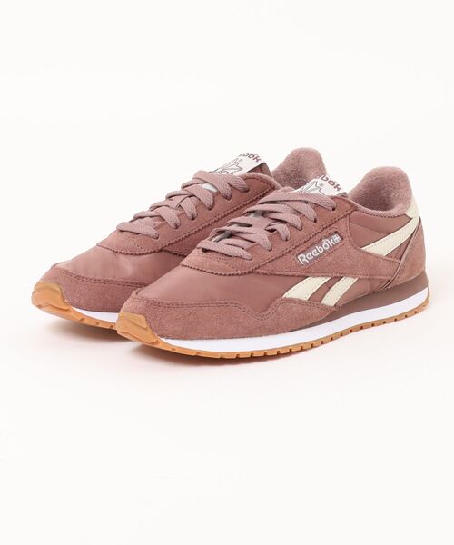 Reebok(リーボック)の「Reebok リーボック CLASSIC AZ【軽量/リボン替えヒモ付き】レディーススニーカー ロープロファイル(クラシックAZ) 160329 100260996 ブラウン/ベージュ/ホワイト(スニーカー・レディース・チョコ・23.0cm/24.0cm/23.5cm/25.0cm/24.5cm/25.5cm)」の1枚目の写真