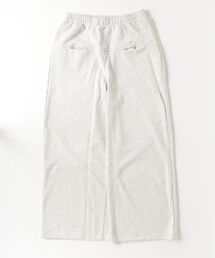 universal logo powder spray sweat pants