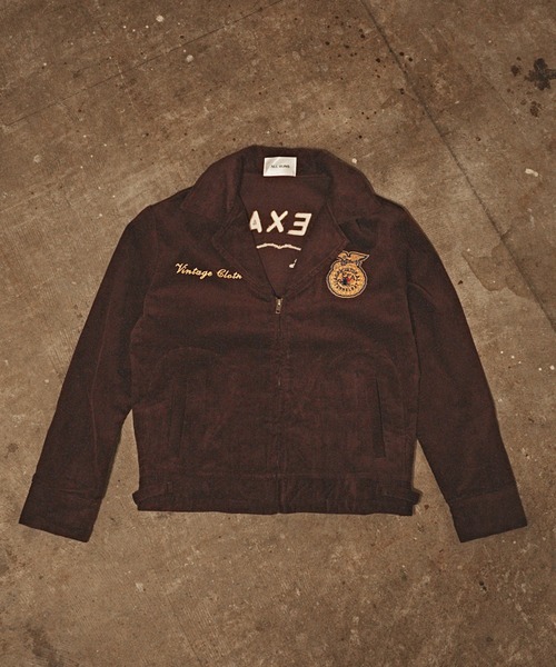 ALL RUNS(オールランズ)の「FFA jacket(ミリタリージャケット・メンズ・ブラウン・XL)」の2枚目の写真