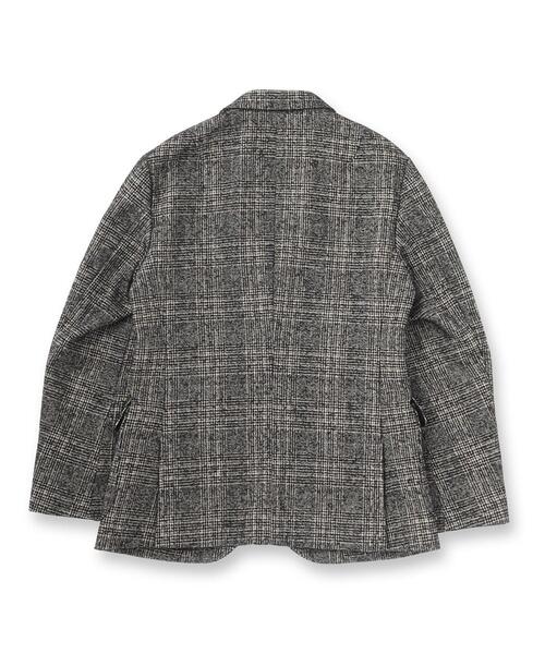 DRESSTERIOR（ドレステリア）の「【セットアップ可】ループグレンチェック リラックスジャケット（テーラードジャケット・メンズ・チャコールグレー・90/92/91/94）」の16枚目の写真