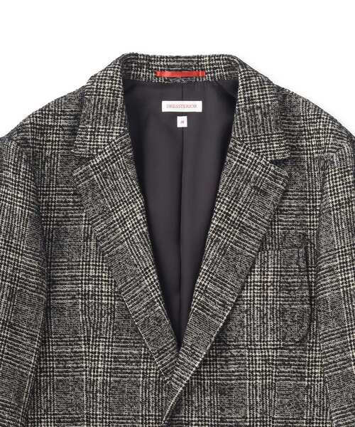 DRESSTERIOR（ドレステリア）の「【セットアップ可】ループグレンチェック リラックスジャケット（テーラードジャケット・メンズ・チャコールグレー・90/92/91/94）」の17枚目の写真