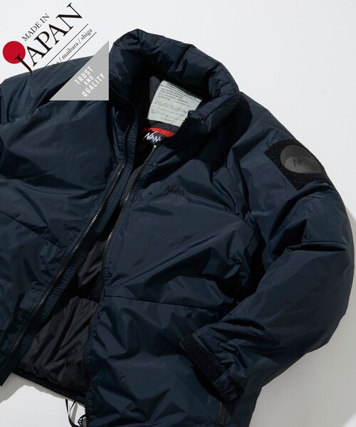NANGA(ナンガ)の「NANGA/ナンガ SP DOWN JACKET made in japan/別注 日本製 スタンド ダウンジャケット(ダウンジャケット/コート・メンズ・ダークネイビー/グレー/オリーブ・X-LARGE/LARGE/MEDIUM/SMALL)」の1枚目の写真