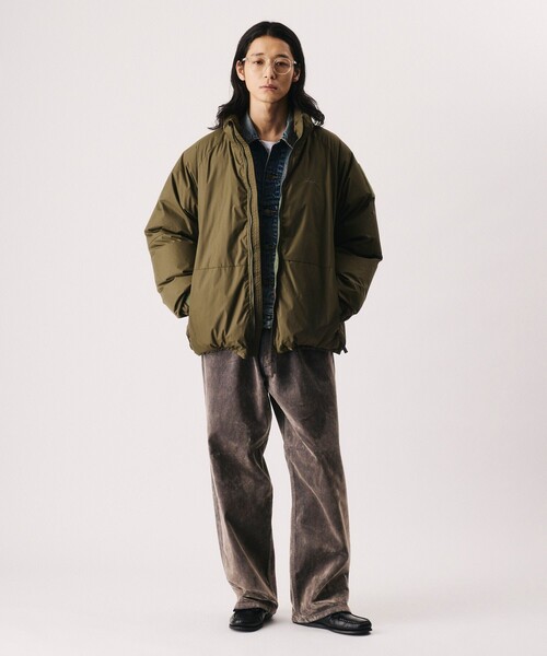 NANGA(ナンガ)の「NANGA/ナンガ SP DOWN JACKET made in japan/別注 日本製 スタンド ダウンジャケット(ダウンジャケット/コート・メンズ・ダークネイビー/グレー/オリーブ・X-LARGE/LARGE/MEDIUM/SMALL)」の19枚目の写真