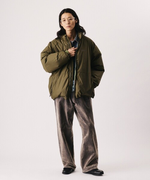 NANGA(ナンガ)の「NANGA/ナンガ SP DOWN JACKET made in japan/別注 日本製 スタンド ダウンジャケット(ダウンジャケット/コート・メンズ・ダークネイビー/グレー/オリーブ・X-LARGE/LARGE/MEDIUM/SMALL)」の20枚目の写真