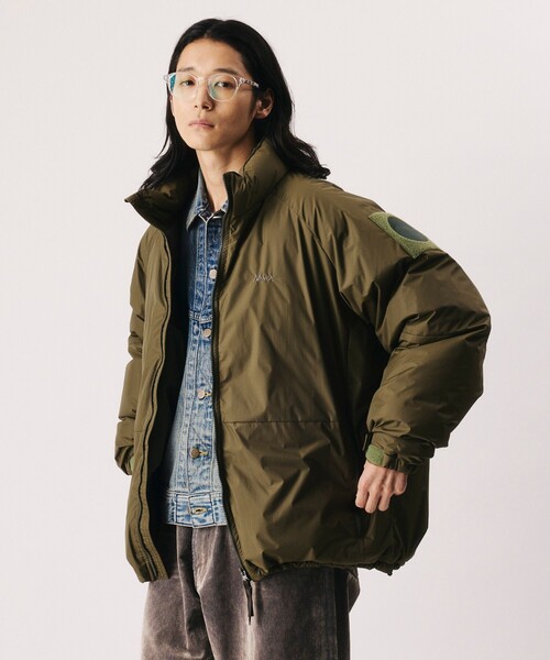 NANGA(ナンガ)の「NANGA/ナンガ SP DOWN JACKET made in japan/別注 日本製 スタンド ダウンジャケット(ダウンジャケット/コート・メンズ・ダークネイビー/グレー/オリーブ・X-LARGE/LARGE/MEDIUM/SMALL)」の10枚目の写真