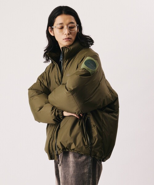 NANGA(ナンガ)の「NANGA/ナンガ SP DOWN JACKET made in japan/別注 日本製 スタンド ダウンジャケット(ダウンジャケット/コート・メンズ・ダークネイビー/グレー/オリーブ・X-LARGE/LARGE/MEDIUM/SMALL)」の11枚目の写真