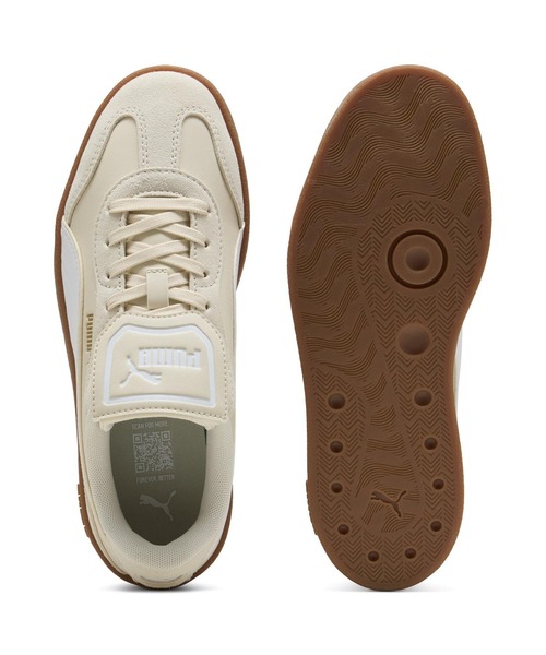 PUMA（プーマ）の「PUMA/プーマ PUMA CLUB アズーラ プーマ クラブ 404476（スニーカー・レディース・ホワイト/ブラック/アイボリー・23.0cm/24.0cm/25.0cm/23.5cm/24.5cm）」の6枚目の写真