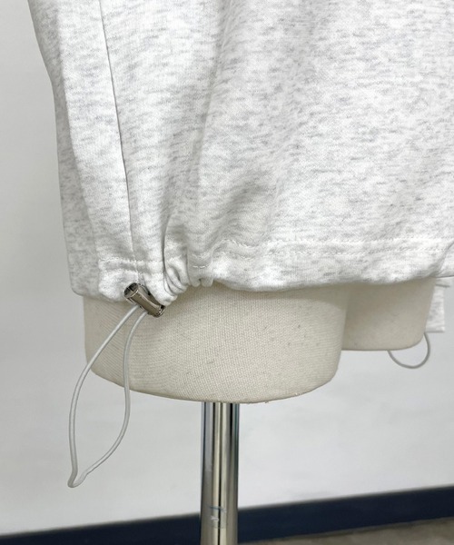 CRB（シーアールビー）の「刺繍ロゴハーフジップパーカー（パーカー・レディース・ブラック/ブラウン/オートミール・F）」の22枚目の写真
