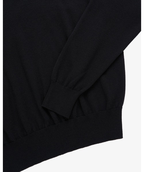 FRONT 11201(フロントワンワントゥーオーワン)の「W-G Merino Crew Sweater(ニット/セーター・メンズ・ブラック/グレー/ブラウン/ネイビー/ライトブラウン/チャコールグレー/ホワイト系その他/サンドグレー・M/XL/S/L)」の12枚目の写真