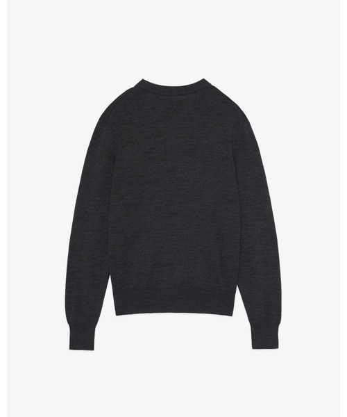FRONT 11201(フロントワンワントゥーオーワン)の「W-G Merino Crew Sweater(ニット/セーター・メンズ・ブラック/グレー/ブラウン/ネイビー/ライトブラウン/チャコールグレー/ホワイト系その他/サンドグレー・M/XL/S/L)」の13枚目の写真