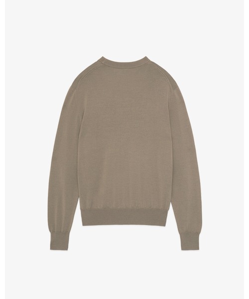 FRONT 11201(フロントワンワントゥーオーワン)の「W-G Merino Crew Sweater(ニット/セーター・メンズ・ブラック/グレー/ブラウン/ネイビー/ライトブラウン/チャコールグレー/ホワイト系その他/サンドグレー・M/XL/S/L)」の19枚目の写真
