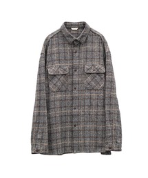 TROVE（トローヴ）の「TROVE / COTTON TWEED CHECK WORK SHIRT（シャツ/ブラウス）」
