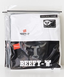 HANES（ヘインズ）の「Hanes/ヘインズ BEEFY-T S/L T-SHIRT ビーフィーTシャツ 半袖 クルーネック ヘビーウェイト 胸ロゴ ワンポイント ベーシック シンプル カジュアル メンズ レディース 2026年 秋 秋服 冬 冬服（Tシャツ/カットソー・レディース）」