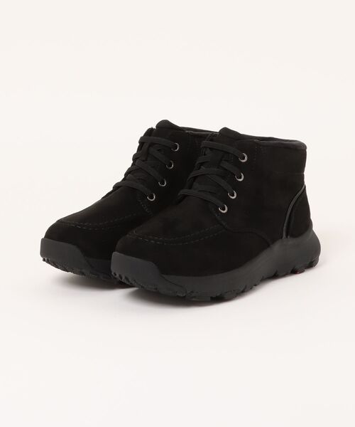ABC-MART(エービーシーマート)の「ABC SELECT エービーシーセレクト QS MOC SNK BOOTS GL 5 QS モックスニーカーブーツ GL 5 W8027 S/BLACK(ブーツ・メンズ・ブラック・SMALL/X-LARGE/LARGE/MEDIUM)」の1枚目の写真
