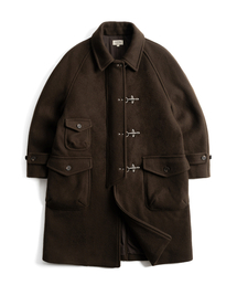 WILD BRICKS（ワイルドブリックス）の「W26 FB BALMACAAN COAT (オリーブ)（チェスターコート）」
