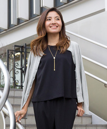 NATURAL BEAUTY BASIC | ファイン天竺Ⅰニットカーディガン(カーディガン/ボレロ)