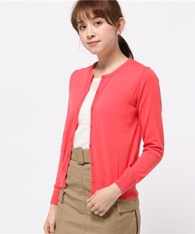 NATURAL BEAUTY BASIC | ファイン天竺Ⅰニットカーディガン(カーディガン/ボレロ)