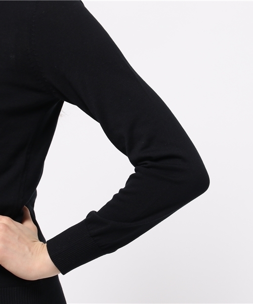 NATURAL BEAUTY BASIC（ナチュラルビューティーベーシック）の「【AneCan 6月号掲載】ファイン天竺ニットカーディガン（カーディガン/ボレロ・レディース・ブラック/ネイビー/ホワイト系その他/レッド系その他/グレー/ブルー/オレンジ系その他/ブルー系その他・MEDIUM/SMALL）」の9枚目の写真