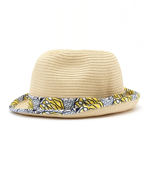 チャイハネ（チャイハネ）の「【チャイハネ】アフリカンペーパーハット（ハット・レディース・ブラウン/キナリ・FREE）」の10枚目の写真