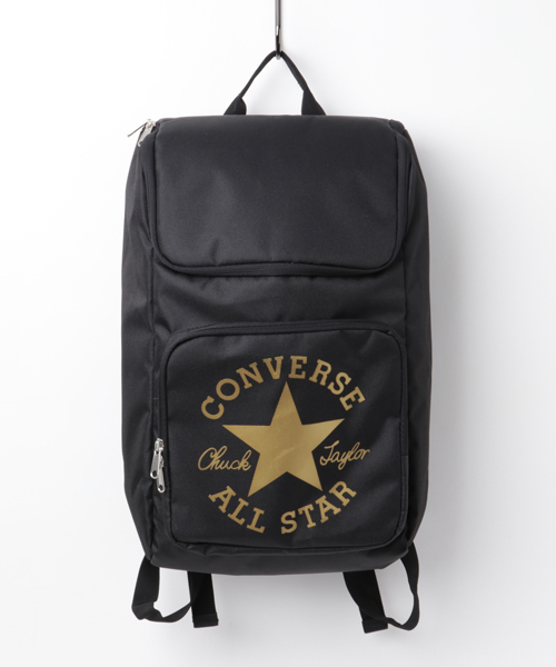 CONVERSE(コンバース)の「CONVERSE BOXバックパック(バックパック/リュック・レディース・ネイビー/レッド/オフホワイト/ブラック系その他/ブルー/ブラック・FREE)」の4枚目の写真